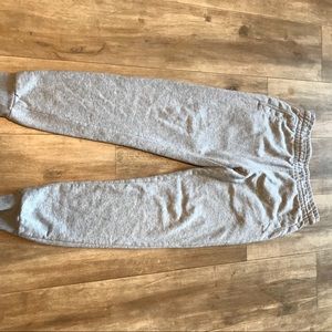 Grey sweats